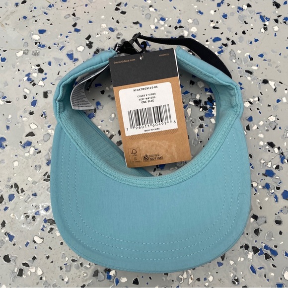 NWT  The‎ North Face Adjustable Class V Visor Reef Waters - Picture 3 of 3